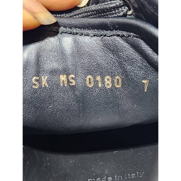 Authentic LOUIS VUITTON Suede Canvas Totem Sneakers Black Size 7 - Picture 13 of 16